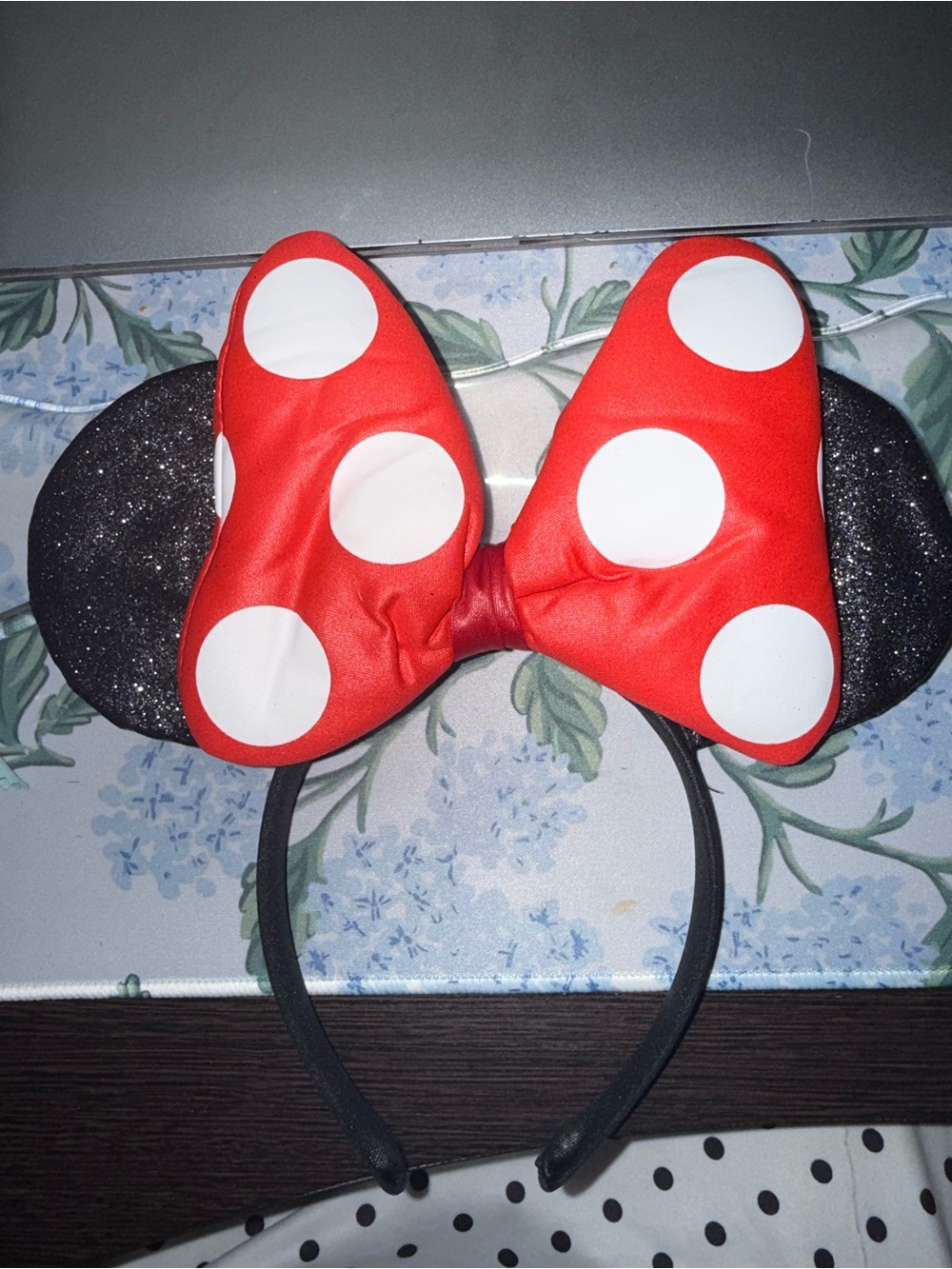 Women’s Minnie Mouse Polka Dot Bow Headband Costume Accessory